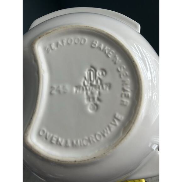 Pfaltzgraff Heritage Stoneware Fish Seafood Bake'n Server Vintage USA Vintage - Picture 6 of 9